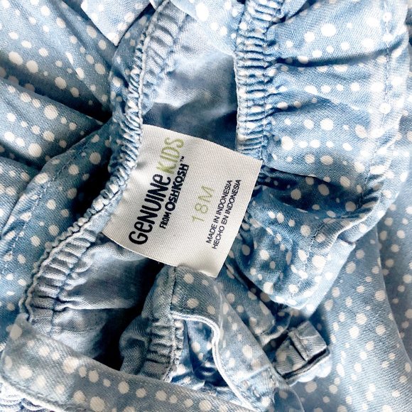 Genuine Kids Baby Girl Denim Dress - Picture 5 of 6